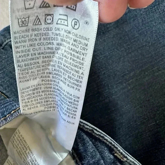 Signature by Levi Strauss and Co denim jeans women's modern boot cut size 18 S/C - Picture 10 of 10